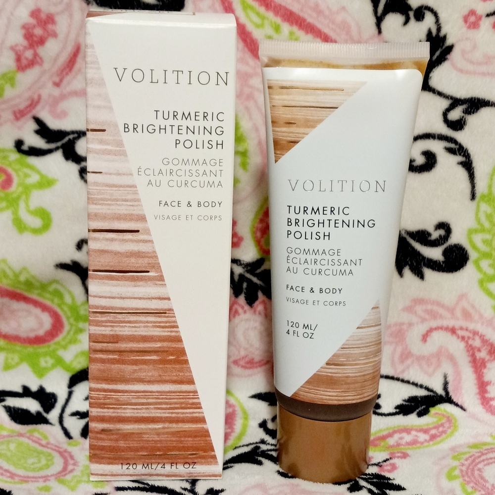 NIB VolitionTurmeric Brightening Polish- 4oz
